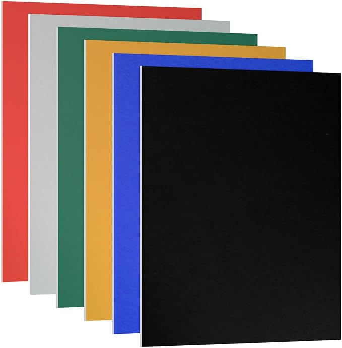 PATIKIL 3.3x2.1x1/32inch Anodized Aluminum Sheet Set by PATIKIL