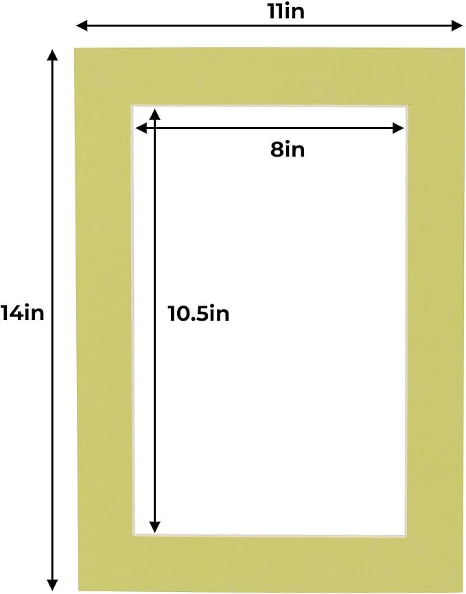 11x14 Mat for 8.5x11 Photo - Image 3