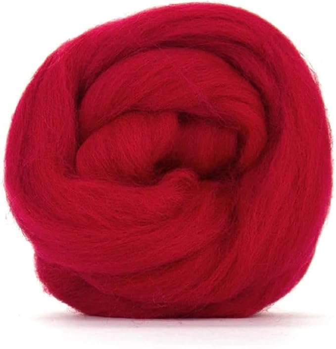 Revolution Fibers Dyed Corriedale Wool | 8 Ounces of Premium Combed Wool Top | by RevolutionFibers