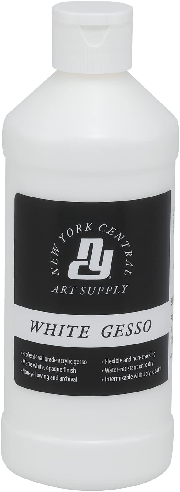 Acrylic Gesso - White Professional Grade Gesso by NewYorkCentral