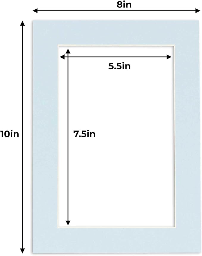 6x8 Mat for 8x10 Frame - Image 3