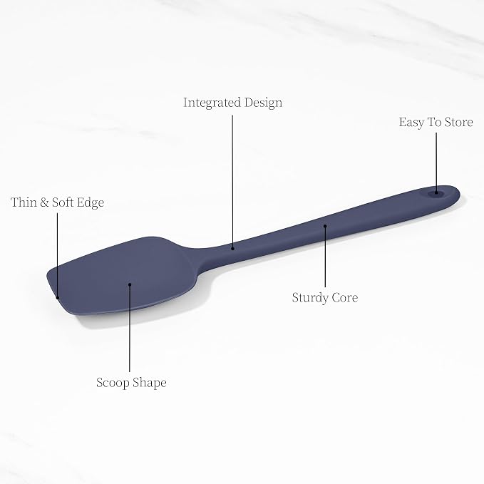 600ºF Heat Resistant Spatulas, High Heat Food Safe Semless Kitchen Silicone - Image 6