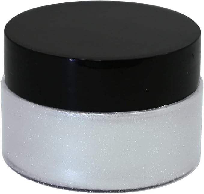 Shimmer Metallic Acrylic Paint Silvery Metallic Chalk Paste 1.7oz/50ml - Image 2