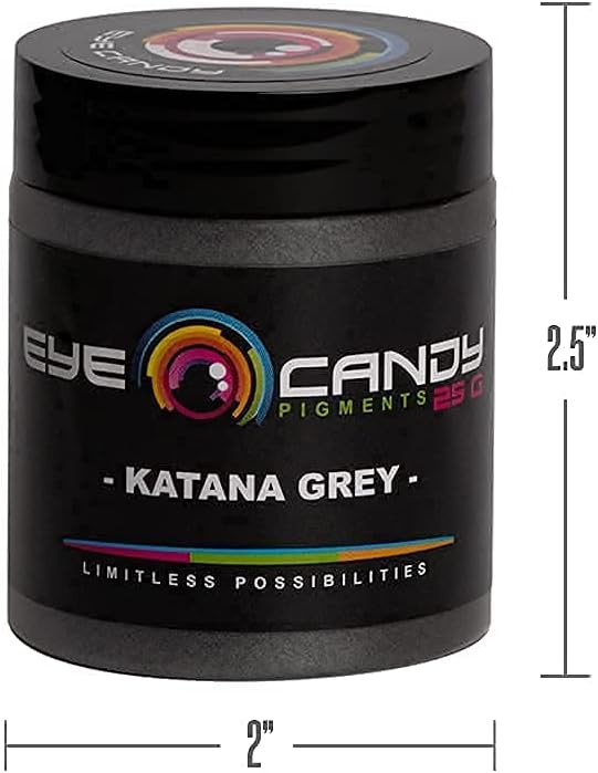 Eye Candy Pigments Premium Grey Mica Powder - Image 6