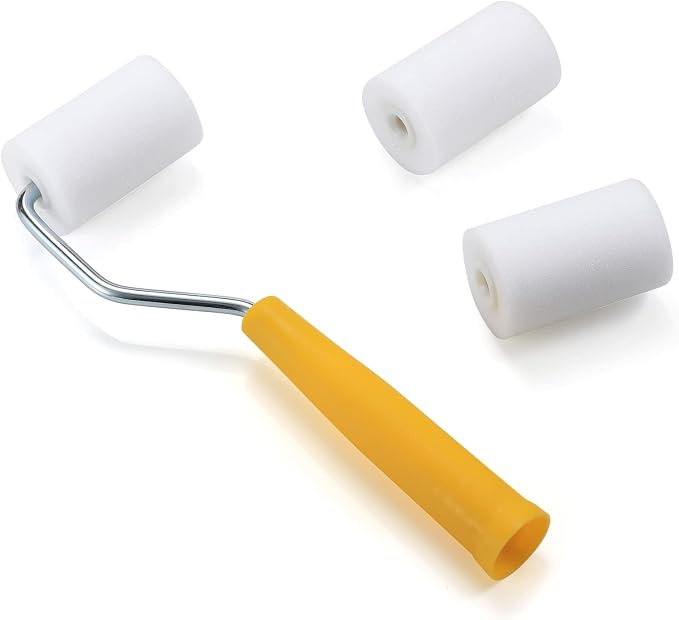 Foam Paint Roller, 2 Inch Mini Paint Roller Kit - Image 2