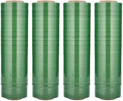 PSBM Green Stretch Wrap, 15 Inch x 1476 Feet, 144 Pack, Tinted Pre-Stretched - Image 3