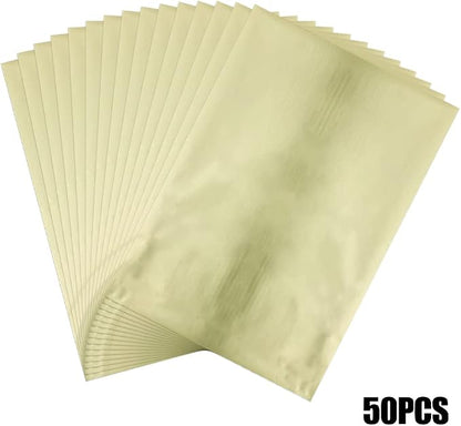 300 Pieces Toner Reactive Foil 6 Assorted Color Foil Paper Sheets - Image 6
