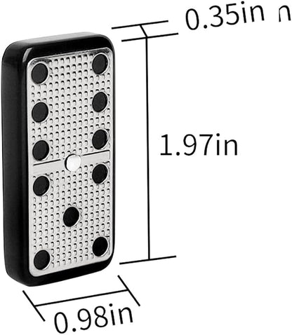 Bucher&Rossini Metal Surface Dominoes Set Double 6 - Image 7