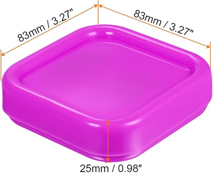 HARFINGTON Magnetic Pin Cushion Square Plastic Magnetic Sewing Pin Holder - Image 2