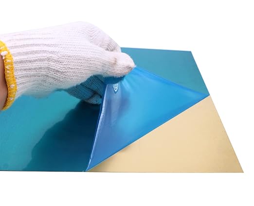 1 Pcs C280 Brass Sheet, 11.8" x 11.8", 24 Gauge Thickness, No Scratches - Image 3