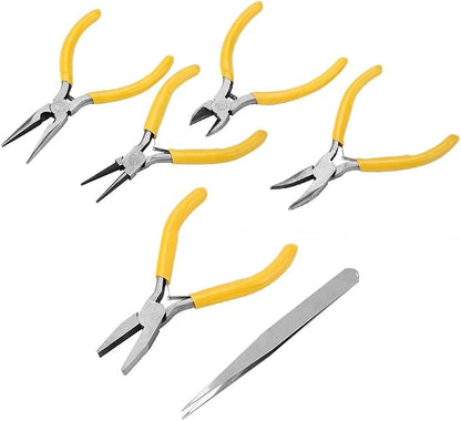 Jewelry Pliers, Bent Nose Pliers, Needle Nose Pliers, Flat Nose Pliers - Image 6