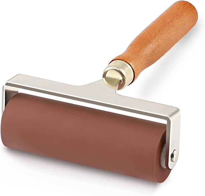 Soft Rubber Roller, Brayer Ideal by Yorwe
