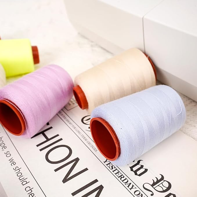 Polyester Sewing Thread Kit, 12 Colors, 800 Yards Each - Image 8