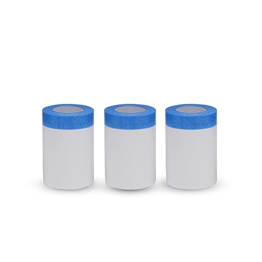 VECOPE 3-Piece Set, Pre- Masking Film Protection Covering Cloth Tape | by VECOPE