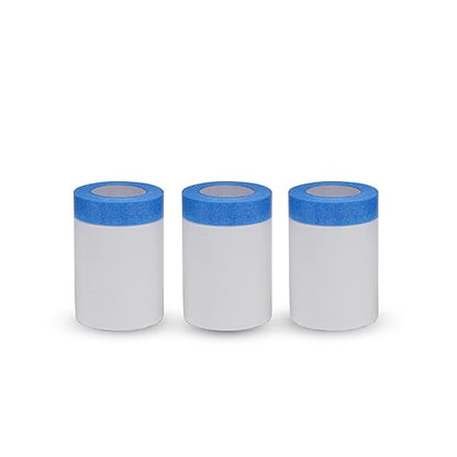 VECOPE 3-Piece Set, Pre- Masking Film Protection Covering Cloth Tape | by VECOPE