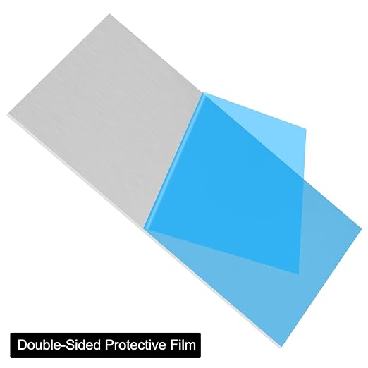 6061 T651 Aluminum Sheet Metal 6 x 12 x 1/8 Inch Plain Thin Aluminum Plate - Image 3