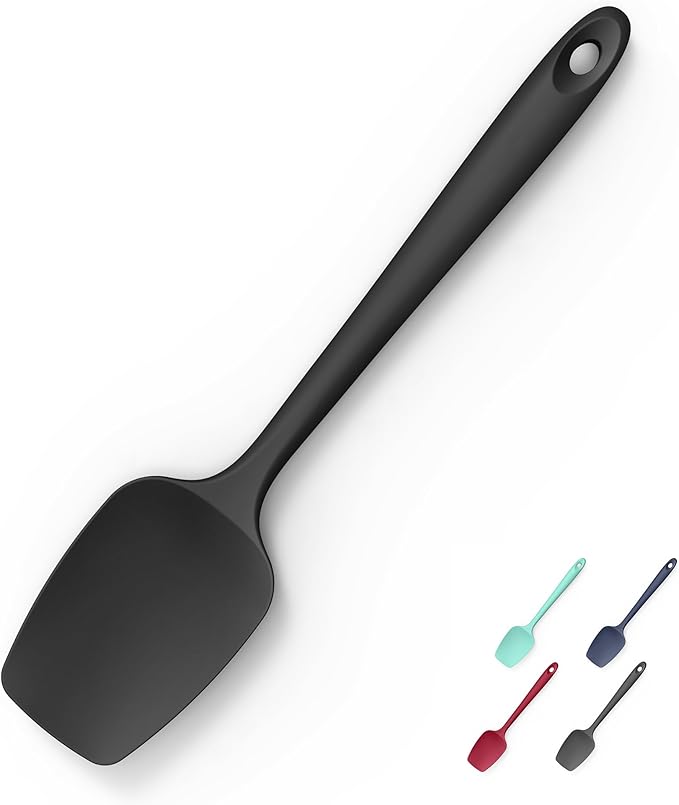 Heat Resistant Silicone Spoon Spatula, Doosu 600°F High Temp Flexible Cooking by Doosu