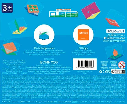 BONNYCO Brain Teaser Puzzles Cubes Kids Party Favors Pack 30 Pinata Goodie Bags - Image 10