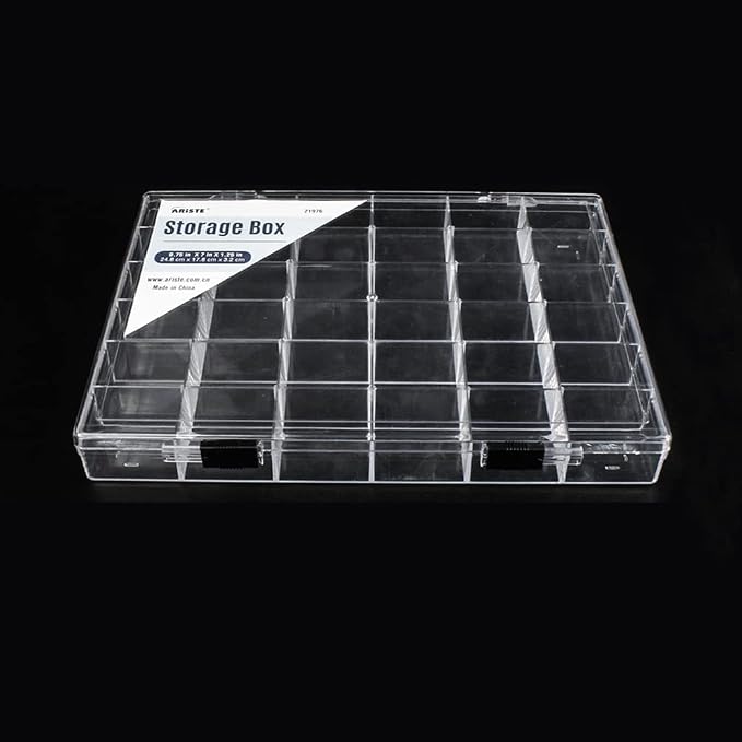 36 Grids Clear Plastic Organizer Box, Craft Storage Container - Image 6