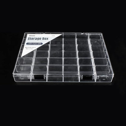 36 Grids Clear Plastic Organizer Box, Craft Storage Container - Image 6