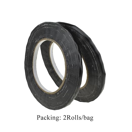 HAHIYO Black 0.25Inch Wide Floral Tape Waterproof Florist Tape Flower Wrap - Image 6