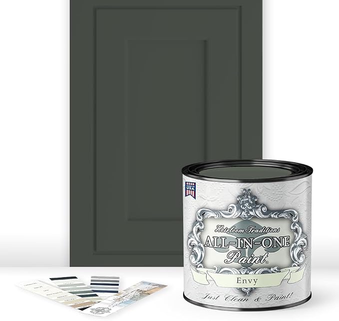ALL-IN-ONE Paint, Durable cabinet and furniture paint. Built in primer and top by HeirloomTraditionsPaint