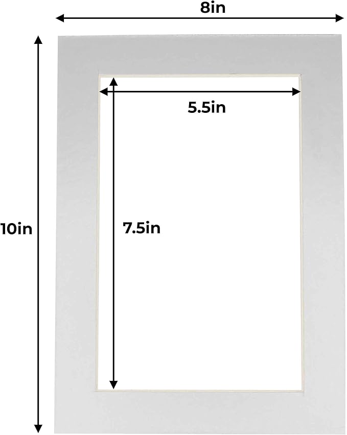 6x8 Mat for 8x10 Frame - Image 3