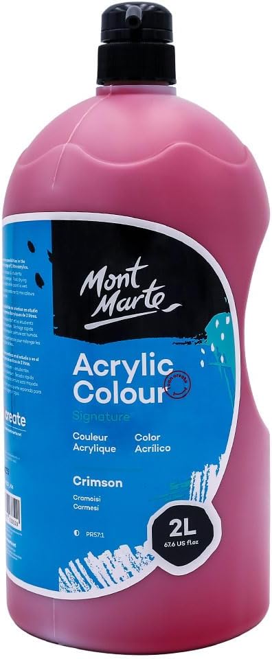 Mont Marte Discovery School Acrylic, 1/2 Gallon. Ideal by MontMarte