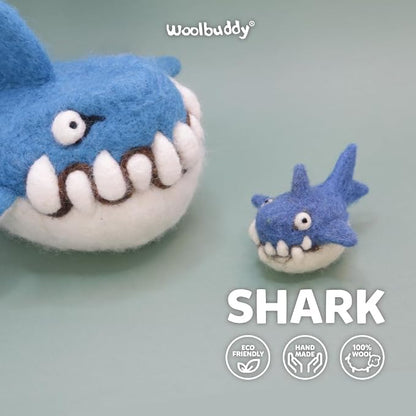 Woolbuddy Needle Felting Kit for Beginners Adults, Shark Sea Animal Project - Image 2