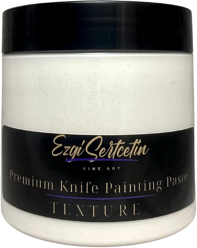 Premium Palette Knife Painting Paste|Texture Paste|Authentic Bright by EzgiSertcetin