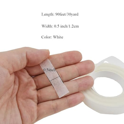 HAHIYO White 3Rolls 0.5Inch Wide Floral Tape - Image 2