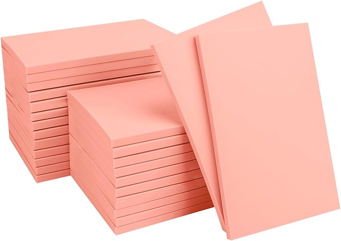 25 Pcs 4"x6" Rubber Carving Blocks, Linoleum Blocks, Stamp Carving Blocks by KUKLIPJIM