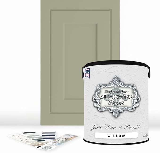 ALL-IN-ONE Paint, Durable cabinet and furniture paint. Built in primer and top by HeirloomTraditionsPaint
