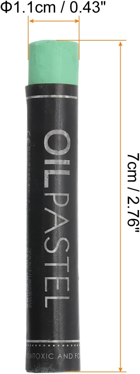 PATIKIL Dark Green Oil Pastels - Image 2