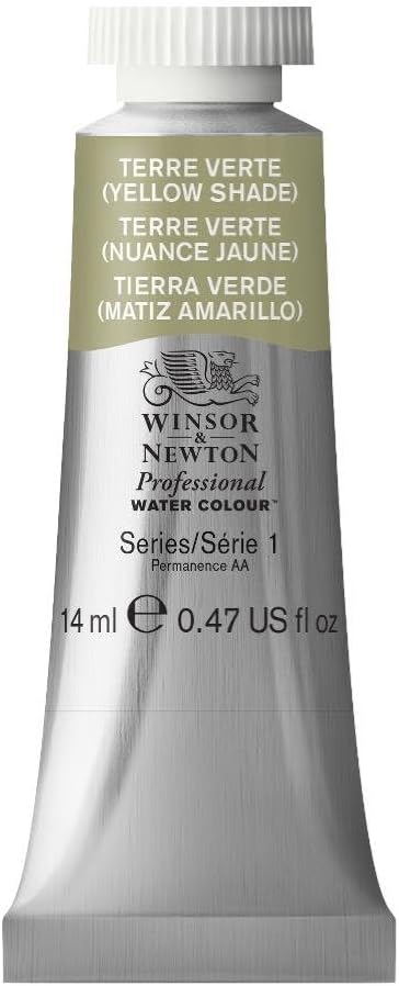 Winsor & Newton Professional Water Colour Paint, 0.47-oz Tube, Terre Verte by WinsorNewton