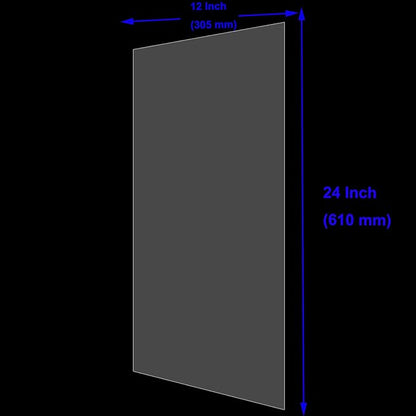 30 PCS Clear Blank Stencil Sheets 12 x 24 Inches, 6 mil Blank Mylar Templates - Image 2