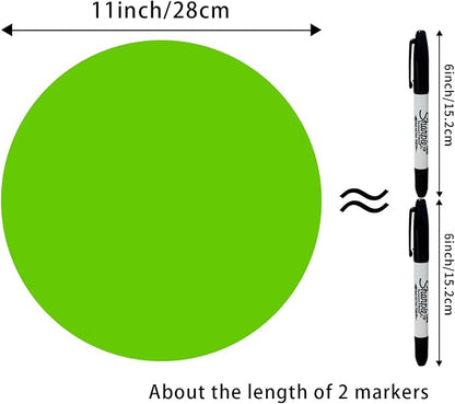 STARLIBOO 11 inch Colorful Dry Erase Dots Circles Whiteboard Marker Removable - Image 3