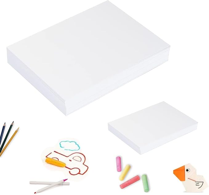 Sketch Drawing Paper 12 * 17in & 8.5 * 11in Art Craft Paper by WAUPPY