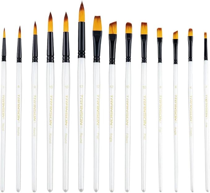 Transon 14pcs Art Painting Brush Set - Image 3