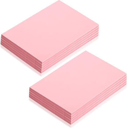 10 Pcs 4" x6“ Pink Rubber Art Soft Linoleum Carving Block, Rubber Crafts by kymqlyw