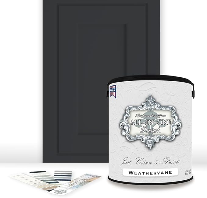 ALL-IN-ONE Paint, Durable cabinet and furniture paint. Built in primer and top by HeirloomTraditionsPaint