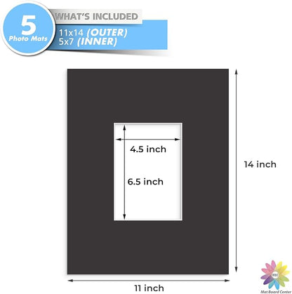 MBC MAT BOARD CENTER, 5 Pack 11x14 - Image 3