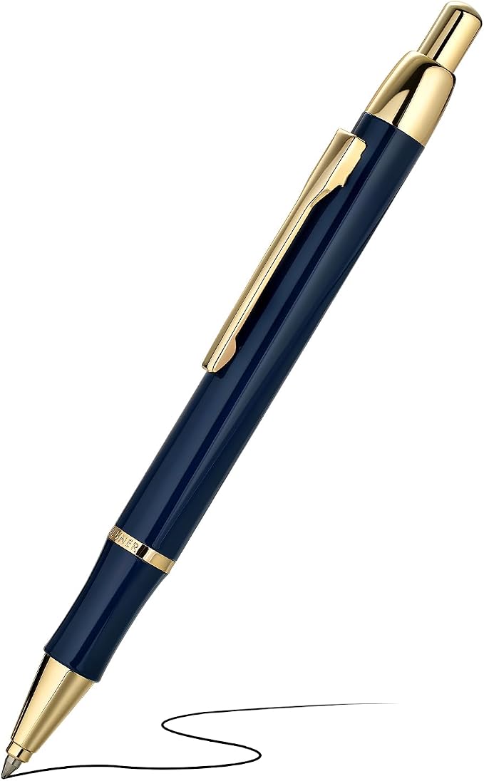 BEILUNER Luxury Gel Pen with 24K Gold Electroplating Finish, Luxury Grade by BEILUNER