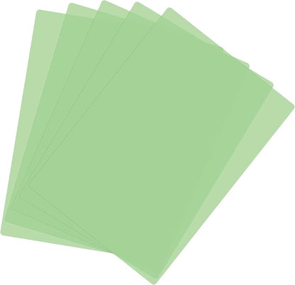 PATIKIL A4 Size Guided Reading Sheet, Grass Green by PATIKIL