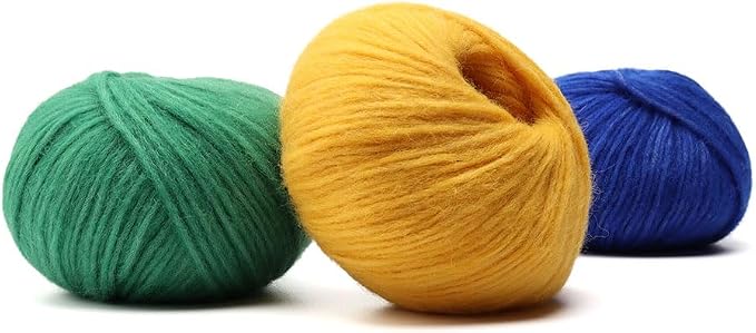 Pullu - Baby Alpaca Merino Wool Yarn Set of 3 Skeins Worsted Weight - Sourced - Image 8