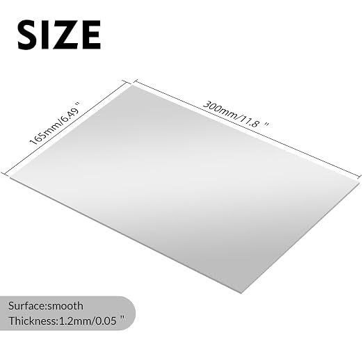 Laser Engraving Blank White ABS Double Color Plastic Sheet, 11.8x6.49x0.05 inch - Image 4