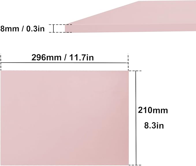 4 Pcs 8.5"x11" Rubber Carving Blocks, A4 Linoleum Blocks, Stamp Carving Blocks - Image 2