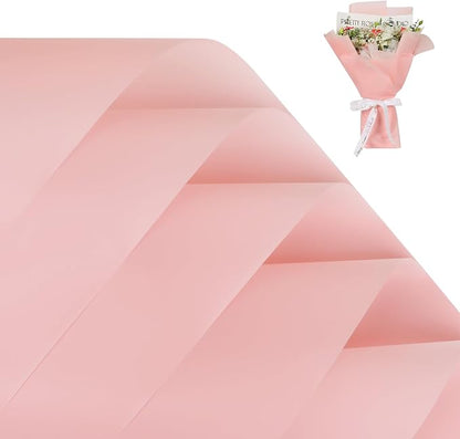 FUHITIM 20 Sheets Flower Wrapping Paper -Waterproof Floral Bouquet Wrapping by FUHITIM