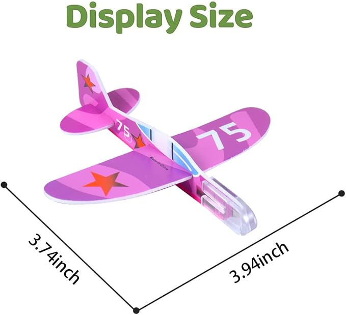 Manmel 50 Pcs Foam Gliders Planes Toys - Image 3