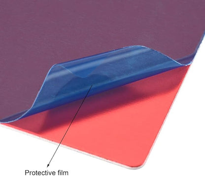 uxcell Blank Metal Card 80x50x1mm Anodized Aluminum Plate - Image 5